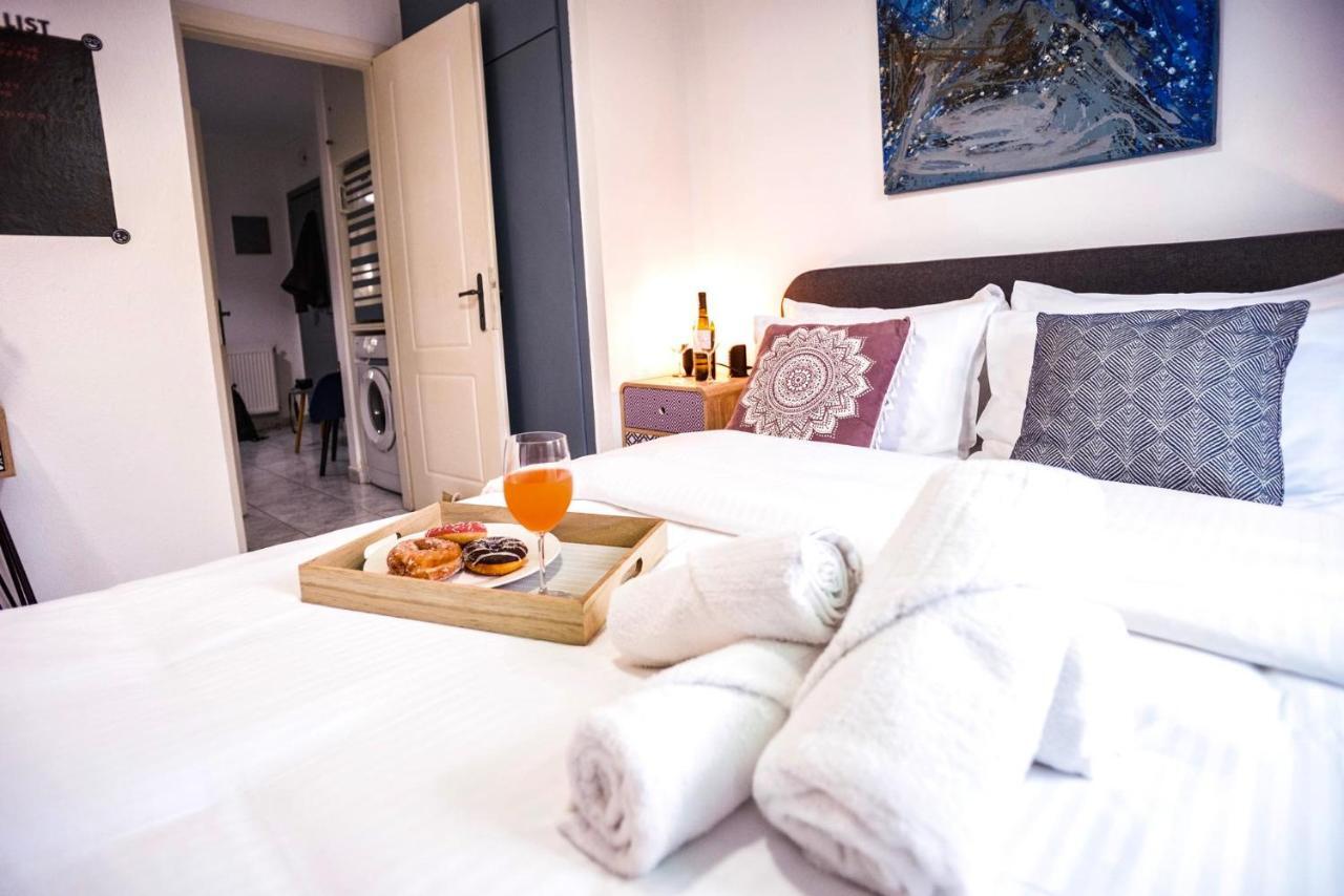 Lux Apartment Downtown Сере Экстерьер фото